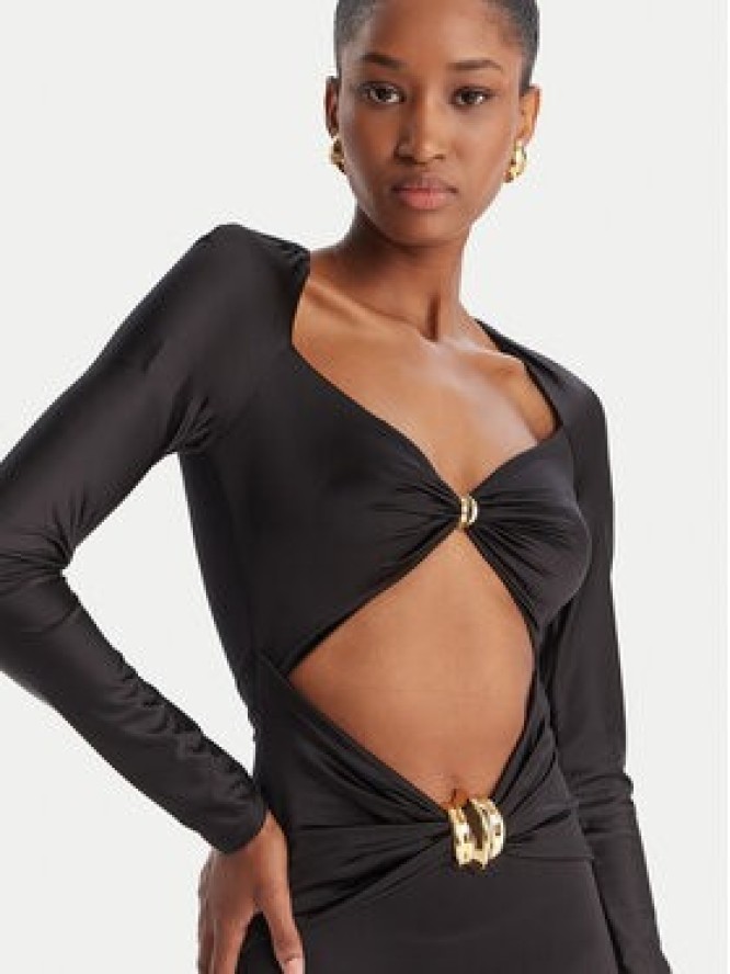 Elisabetta Franchi Kombinezon TU-043-51E2-V500 Czarny Slim Fit