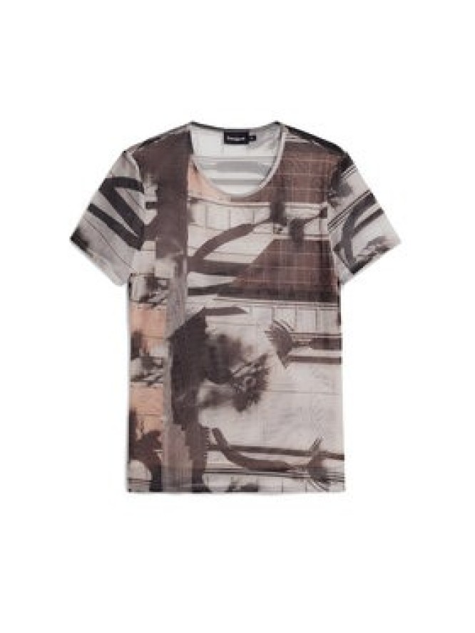 Desigual T-Shirt 25SWTK99 Czarny Regular Fit