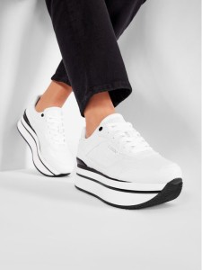 Guess Sneakersy Hansin FL5HNS PEL12 Biały
