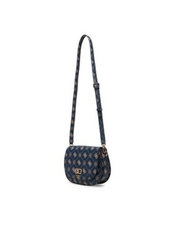 Guess Torebka Emelie Logo HWGP99 28200 Granatowy