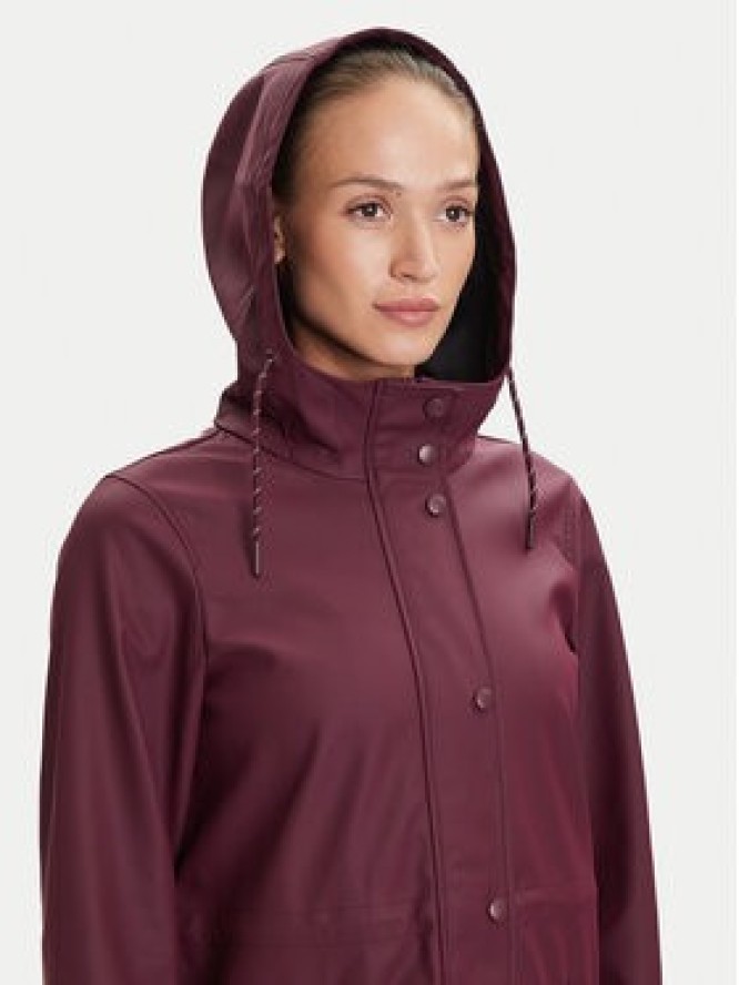 Vero Moda Kurtka przeciwdeszczowa Malou 10266982 Bordowy Regular Fit