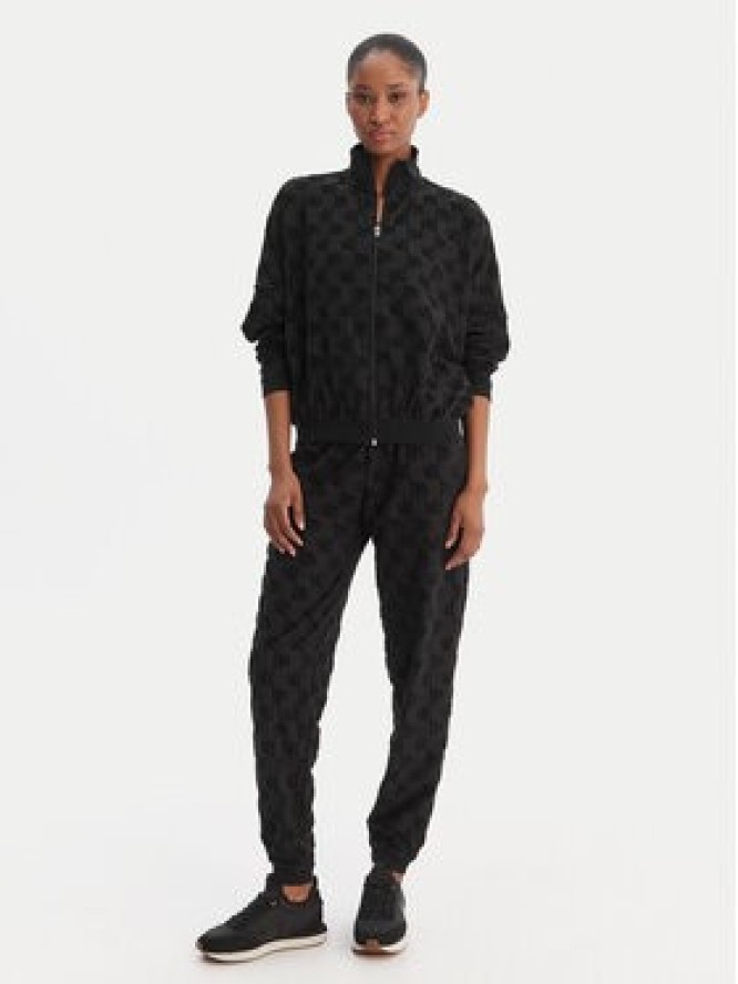 HUGO Bluza Monogram 50556831 Czarny Regular Fit