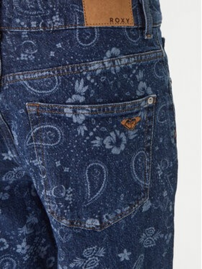 Roxy Jeansy Boogie Night ERJDP03332 Niebieski Wide Leg