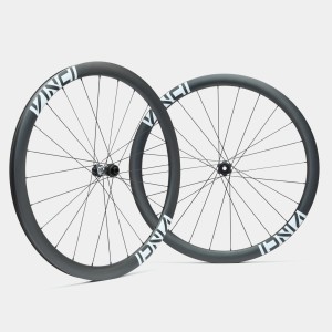 Koła szosowe karbonowe Vinci Rapid 40mm 2026, białe, piasty DT Swiss 350, SH HG