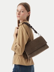 Coccinelle Torebka P6P Boheme Suede Bimaterial E1 P6P 12 01 01 Khaki