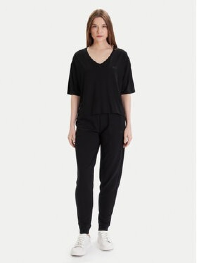 Boss Spodnie dresowe CP Stripe 50524759 Czarny Regular Fit