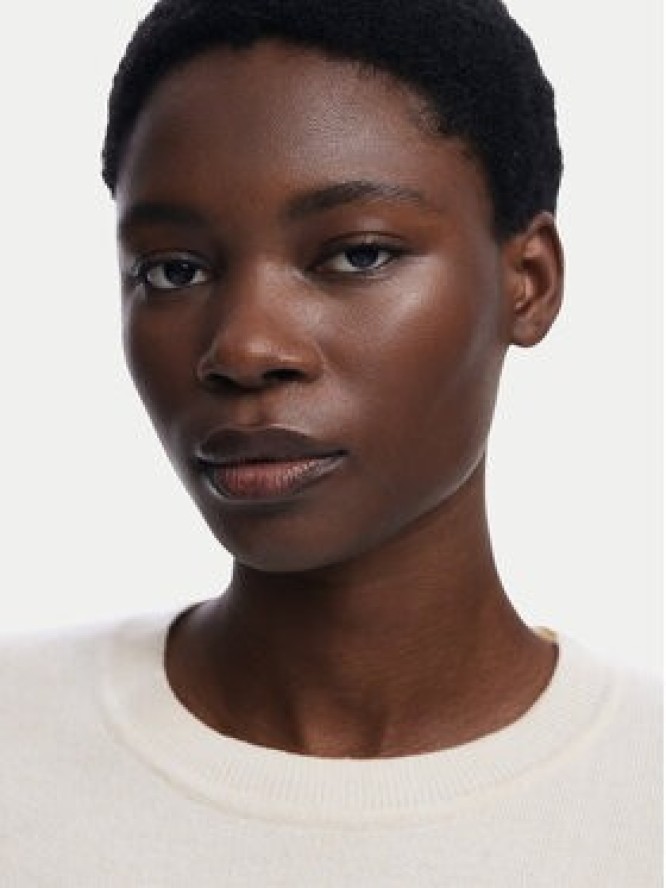 Desigual Sweter Fama 25WWJF24 Écru Regular Fit