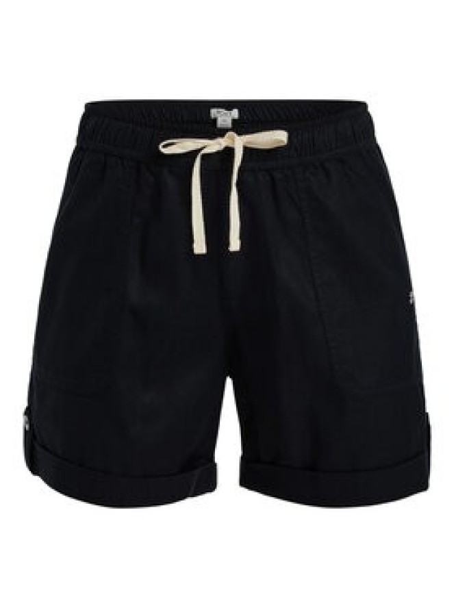 Roxy Szorty materiałowe Sweetest Day ERJNS03588 Czarny Regular Fit