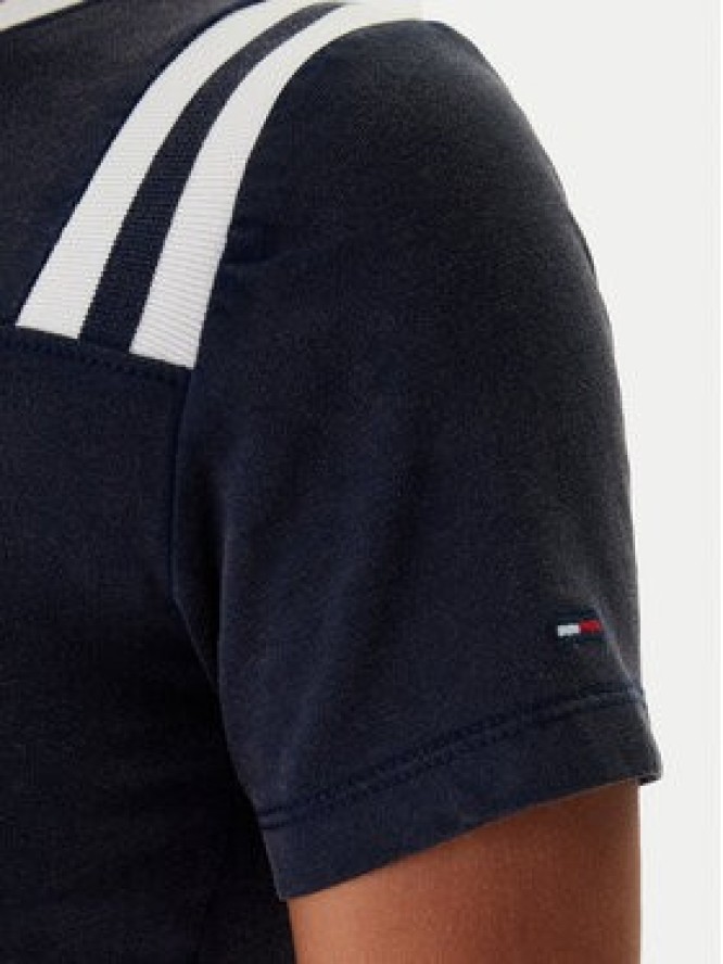Tommy Jeans T-Shirt DW0DW22760 Granatowy
