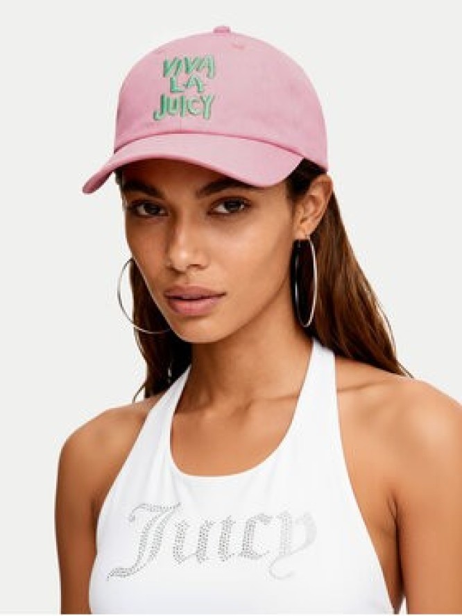 Juicy Couture Czapka z daszkiem Viva JCAWH125712 Różowy