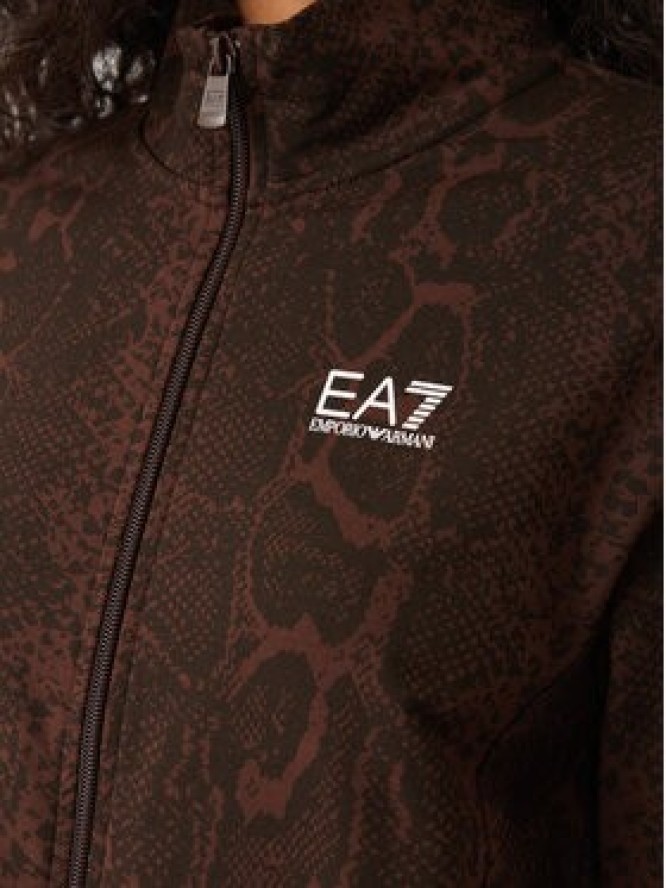 EA7 Emporio Armani Bluza 7W001415 AF26043 F6007 Brązowy ciemny Regular Fit