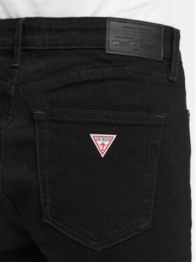 Guess Jeans Jeansy W5YA92 D6311 Czarny Skinny Fit