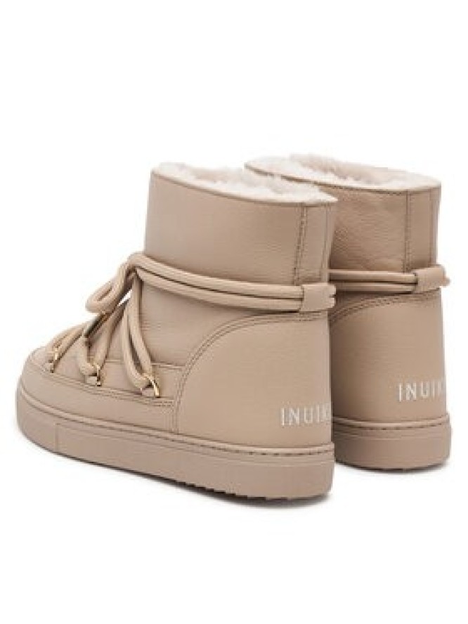 Inuikii Śniegowce Full Leather 1001.003.0252.113 Kremowy