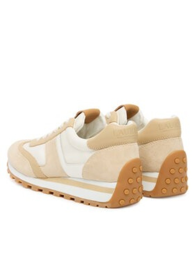 LAUREN RALPH LAUREN Sneakersy 802951384010 Beżowy