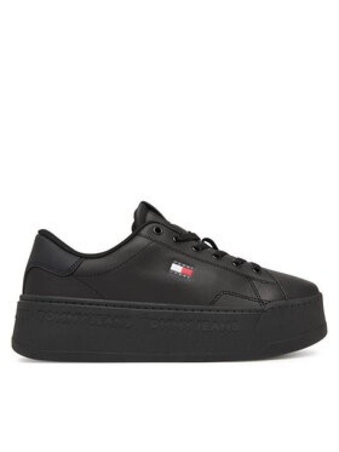 Tommy Jeans Sneakersy Platform Logo Sneaker EN0EN02961 Czarny