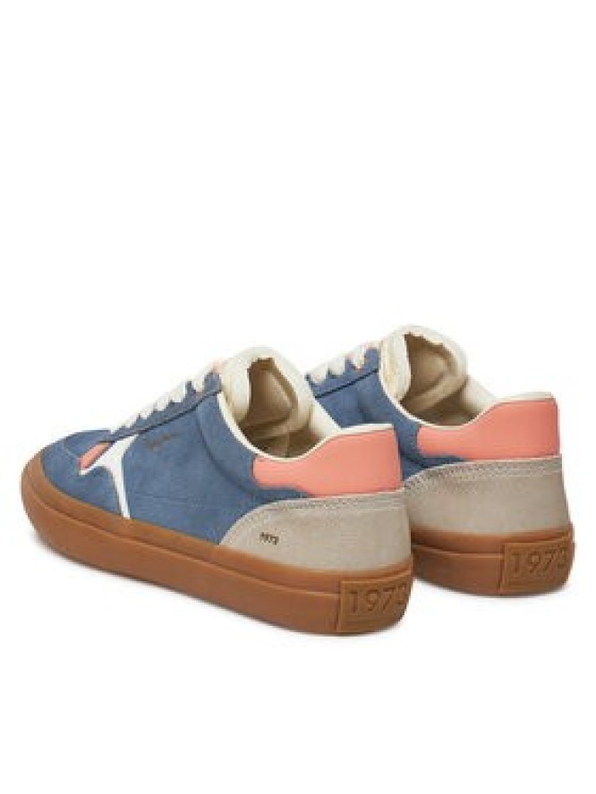 Pepe Jeans Sneakersy Travis City W PLS31592 Niebieski