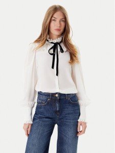 Luisa Spagnoli Koszula Lento 542516 Écru Regular Fit