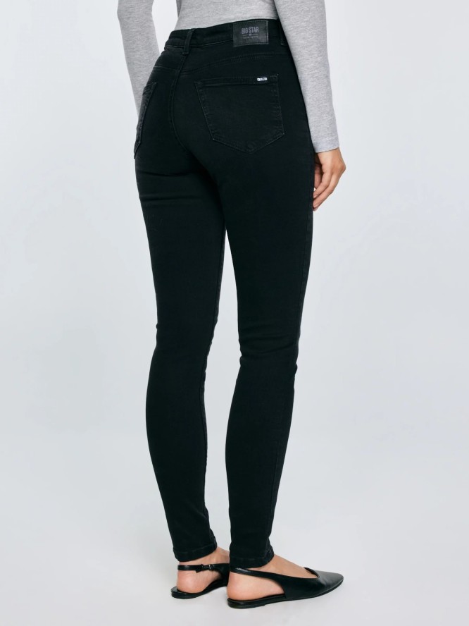 Jeansy damskie skinny ciemnoszare Ariana 896