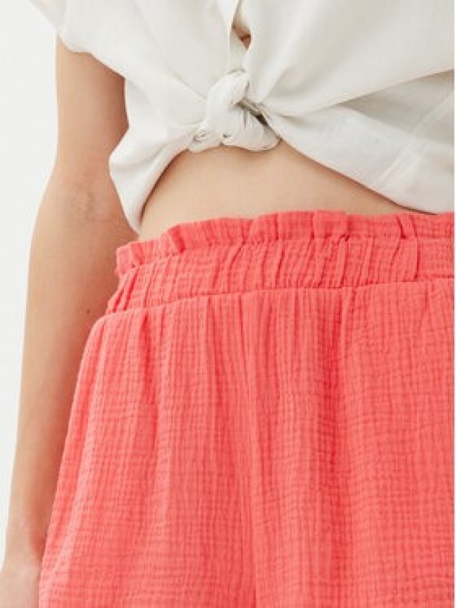 Vero Moda Szorty materiałowe Natali 10279687 Różowy Baggy Fit