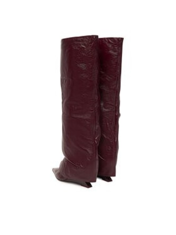 Naked Wolfe Kozaki Stated Bordowy