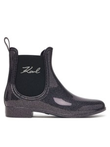 KARL LAGERFELD Kalosze KL94775S Fioletowy