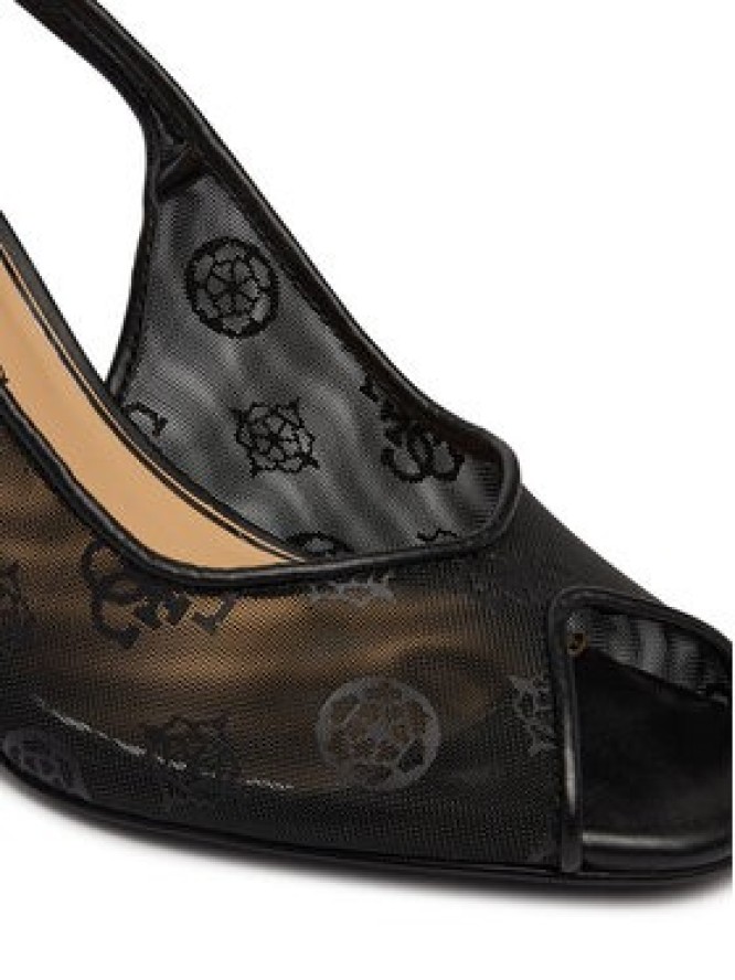 Guess Sandały FLJKIS FAL07 Czarny