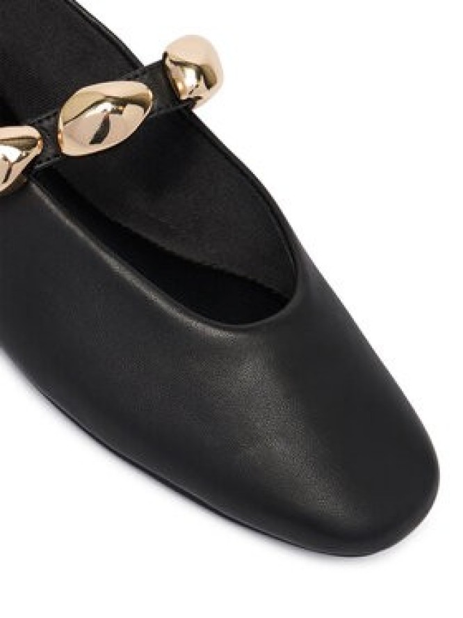 Steve Madden Baleriny Poppin Flat 11005437 Czarny