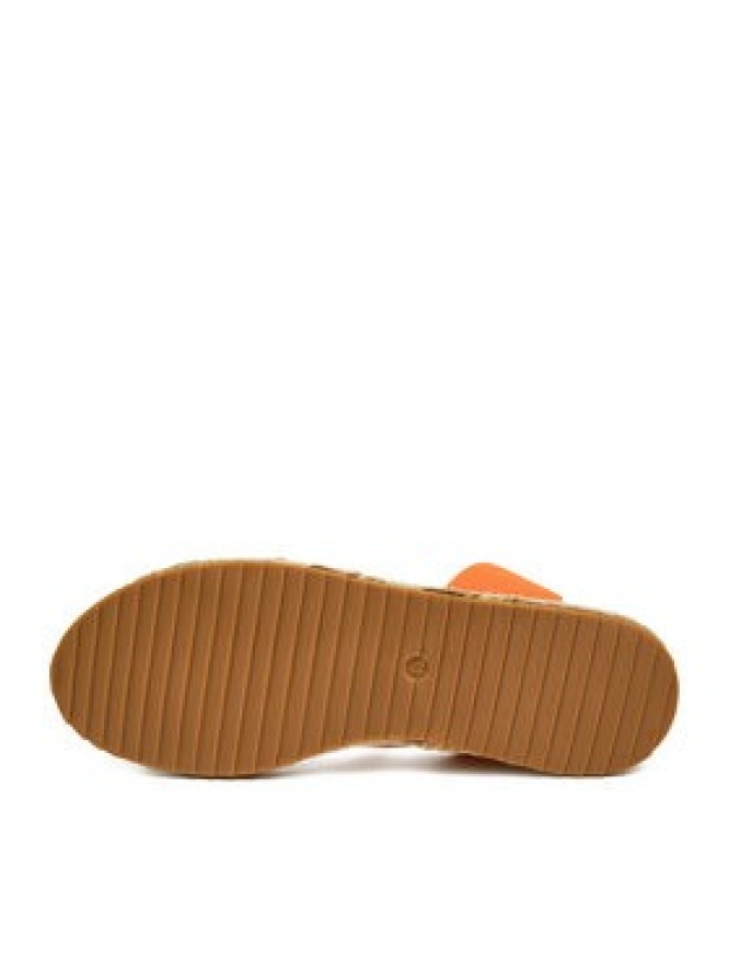 DeeZee Espadryle QS276-1 Pomarańczowy