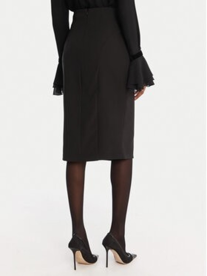 Rinascimento Spódnica ołówkowa CFC0125561003 Czarny Slim Fit