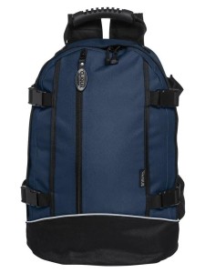 clique Backpack II pojemny plecak sportowy z 600D poliestru – navy