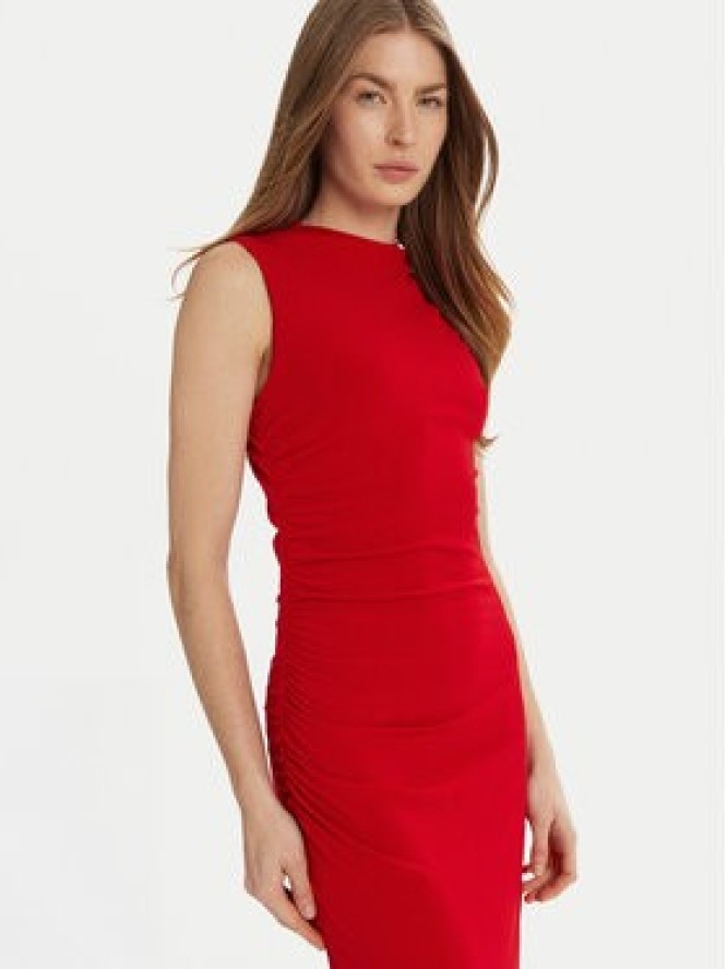 Marella Sukienka codzienna Nef 2513621061 Czerwony Slim Fit