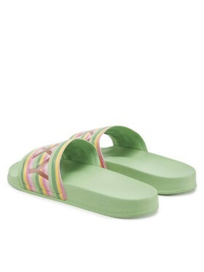 Roxy Klapki ARJL100679 Zielony
