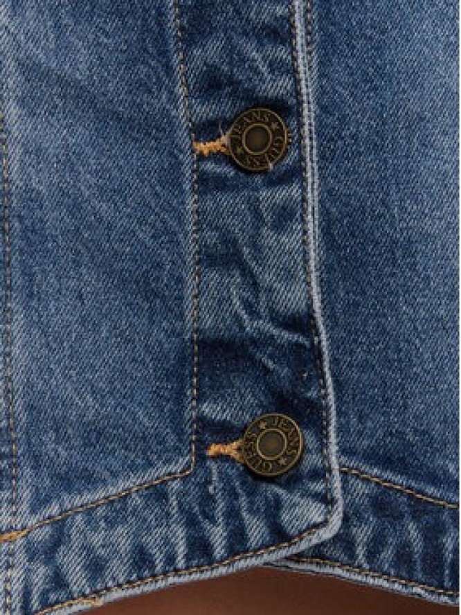Guess Jeans Kamizelka W5GN74 D5M46 Granatowy Regular Fit