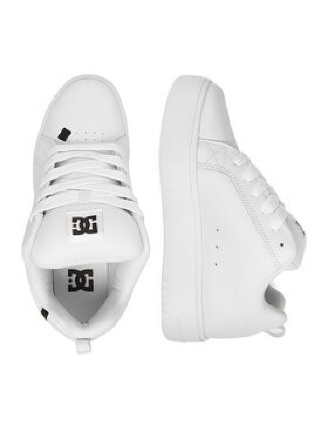 DC Shoes Sneakersy CEO-COURT GRAFFIK PLATFORM DC02422101 Biały