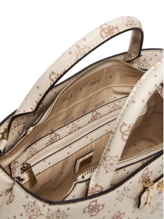 Guess Torebka Carrie Logo HWGP98 98060 Écru