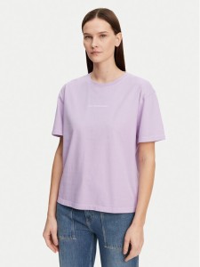 Marc O'Polo Denim T-Shirt 500 0005 950 Fioletowy Relaxed Fit