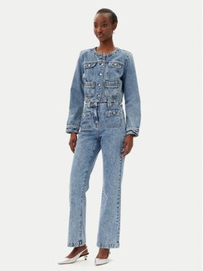 Morgan Jeansy 251-PCHARME Błękitny Bootcut Fit