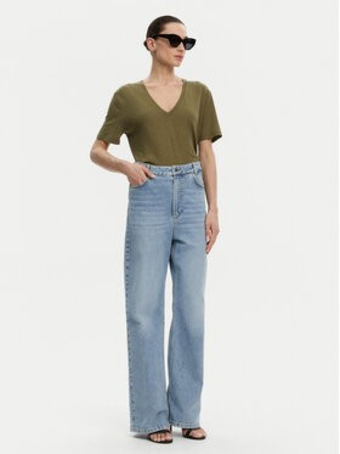 ACCESS FASHION T-Shirt 53-2148-611 Zielony Regular Fit