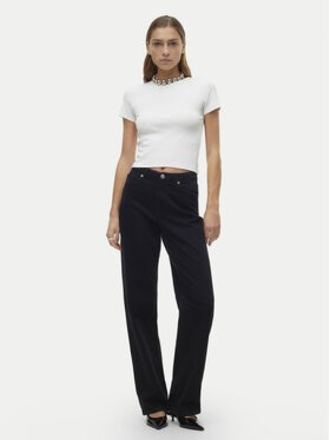 Vero Moda T-Shirt Chloe 10306894 Biały Tight Fit