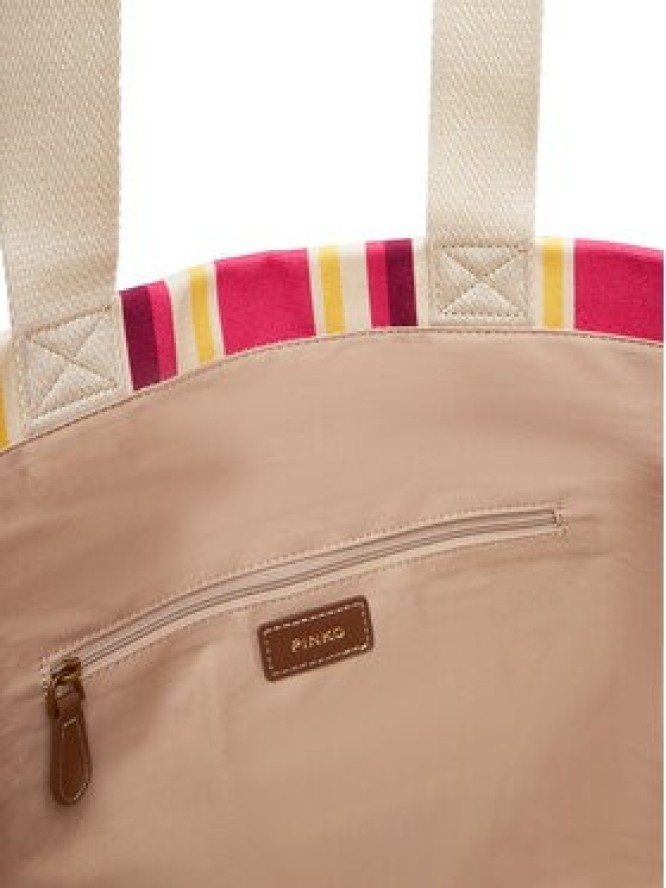 PINKO Torebka Shopping Bag Extra PE 25 PLTT 104754 A2G5 Różowy
