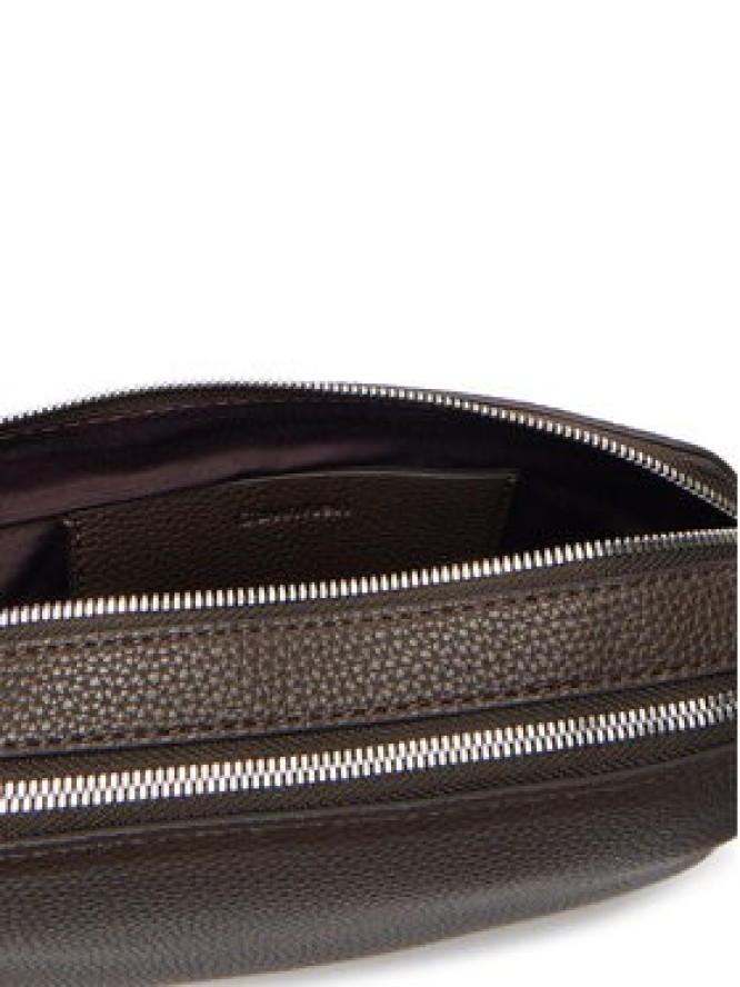 Calvin Klein Torebka Webbing 2X Strap Camera Bag LV04F3656G Brązowy ciemny