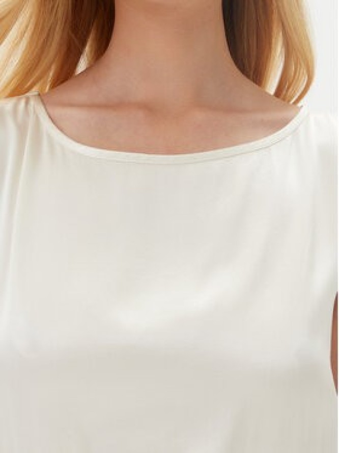 ViCOLO Sukienka wieczorowa TD0766 Écru Regular Fit