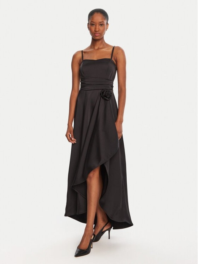 Rinascimento Sukienka koktajlowa CFC0125211003 Czarny Regular Fit