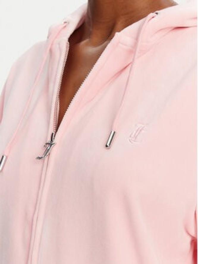 Juicy Couture Bluza Halan JCWAS24342 Różowy Oversize