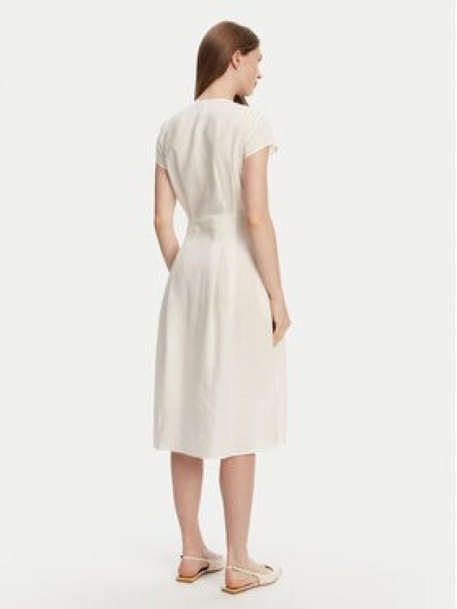 TWINSET Sukienka letnia 251TT2072 Écru Loose Fit