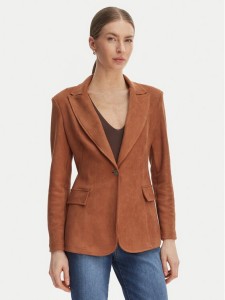 Rinascimento Marynarka CFC0127916003 Brązowy Regular Fit