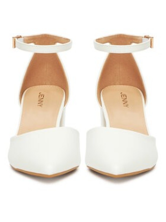 JENNY Czółenka ANGEL WS210702-10 Biały