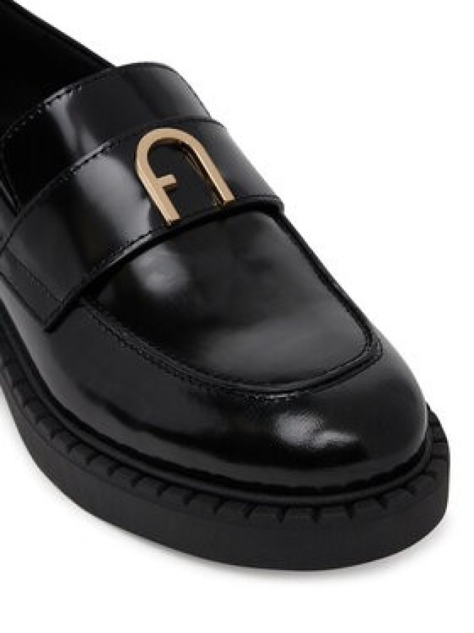 Furla Loafersy New Legacy YJ81FNL BX4042 AL O6000 Czarny