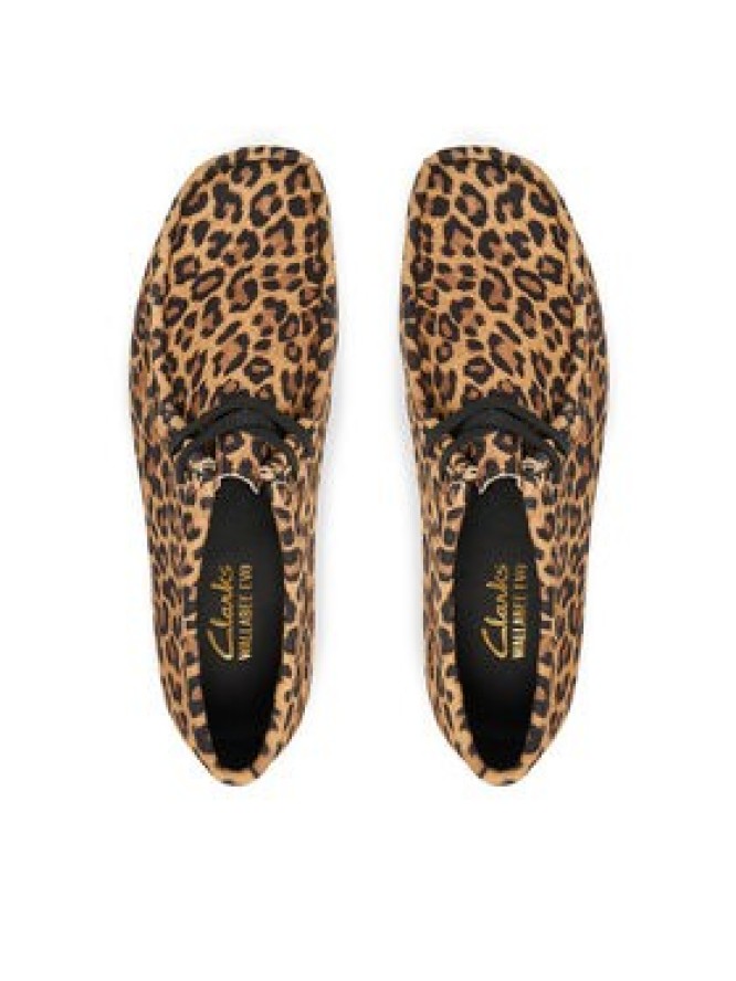 Clarks Półbuty WallabeeEVOSh 26184612 Brązowy