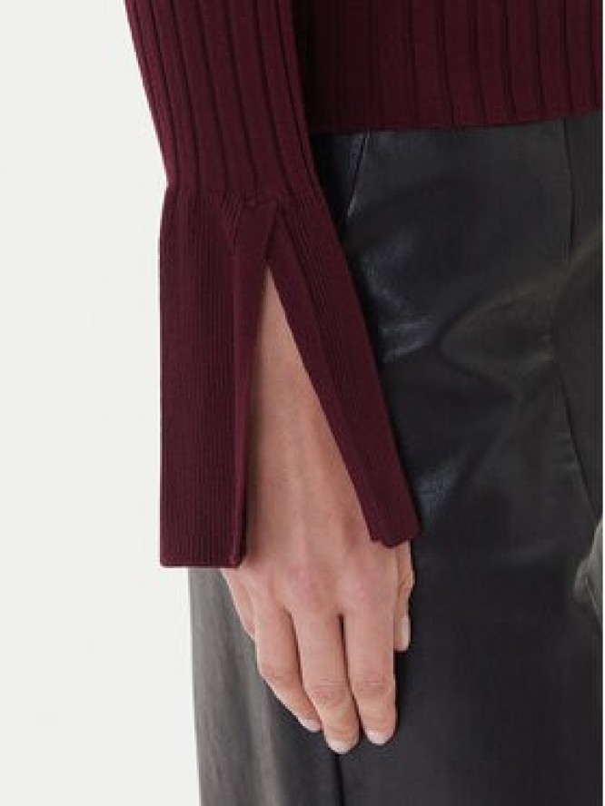 KAOS Golf RI1NT052 4005 Bordowy Regular Fit